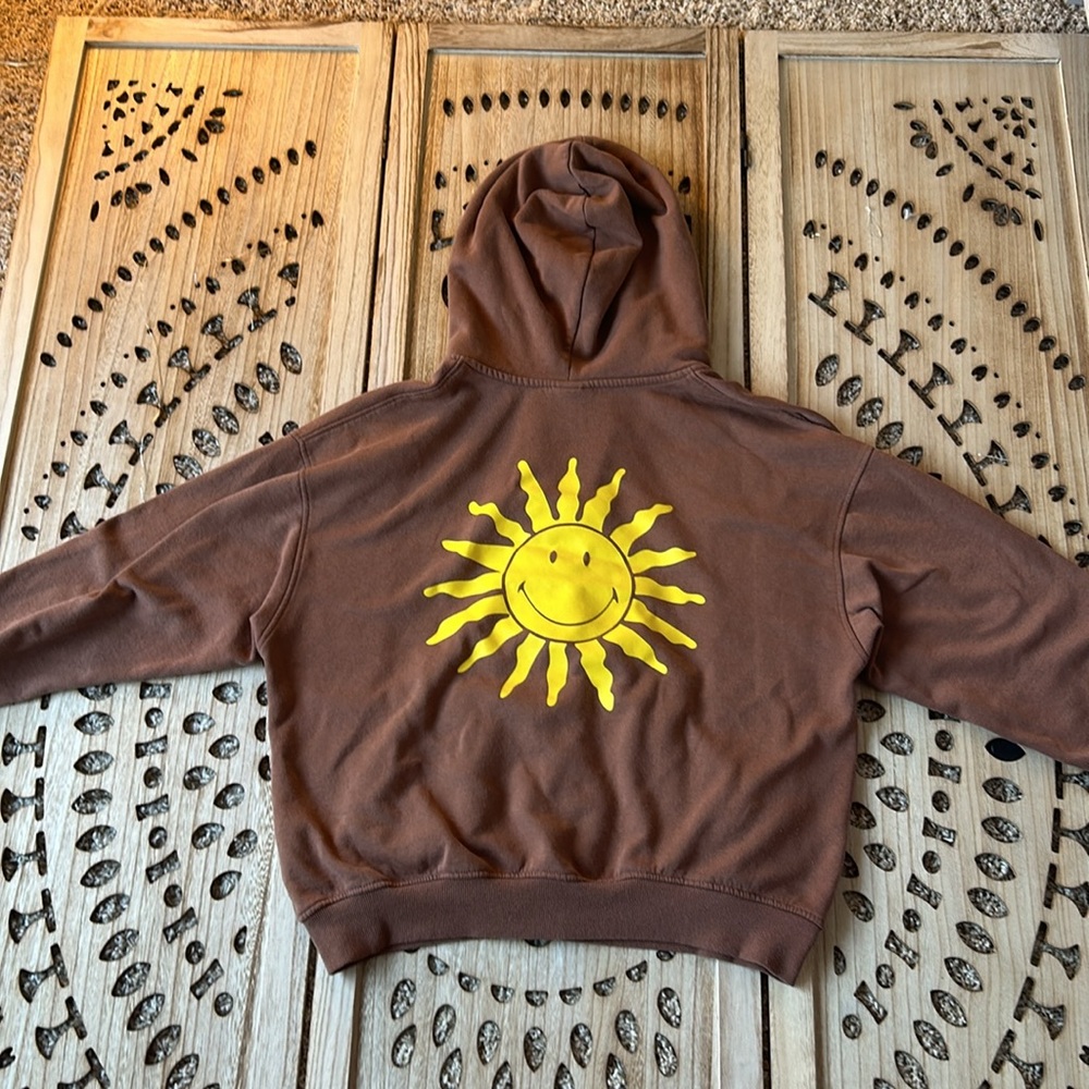 ✨Hurry Sale Special✨ H&M sunflower hoodie worn but in good condition - Picture 7 of 8